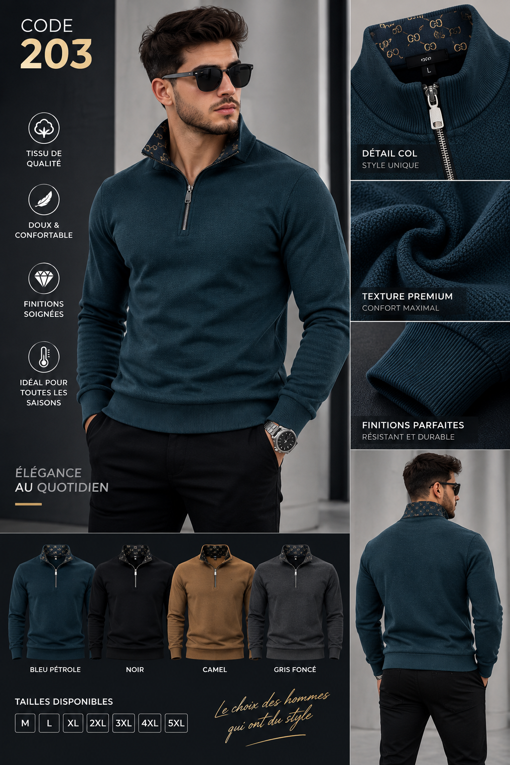 Pull Milano Zip