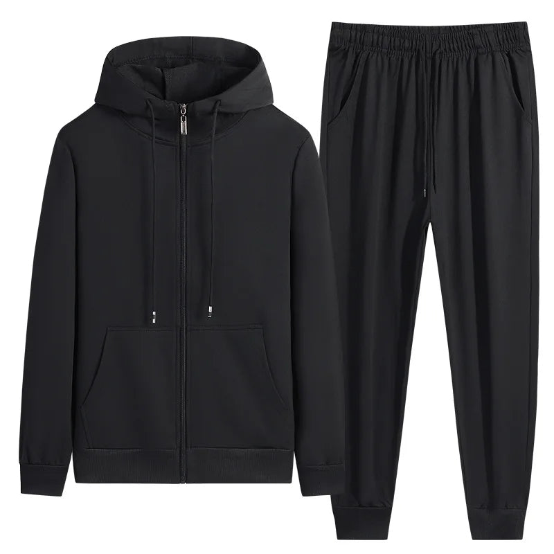 ensemble homme demi saison avec capuche