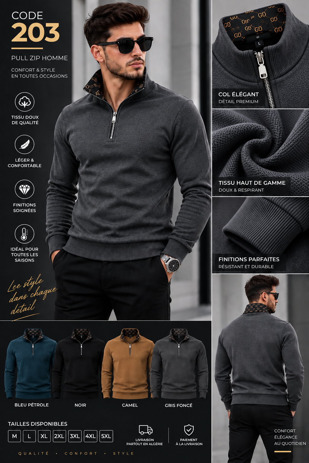 Pull Milano Zip
